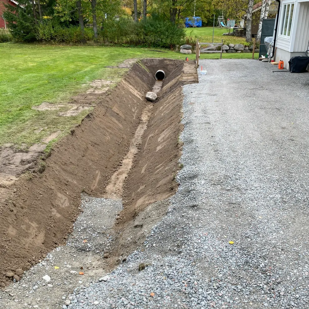 dikning rensning av diken kista stockholm